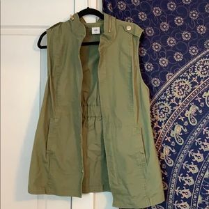 Army Green Fashion Vest